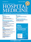 BRITISH JOURNAL OF HOSPITAL MEDICINE杂志封面